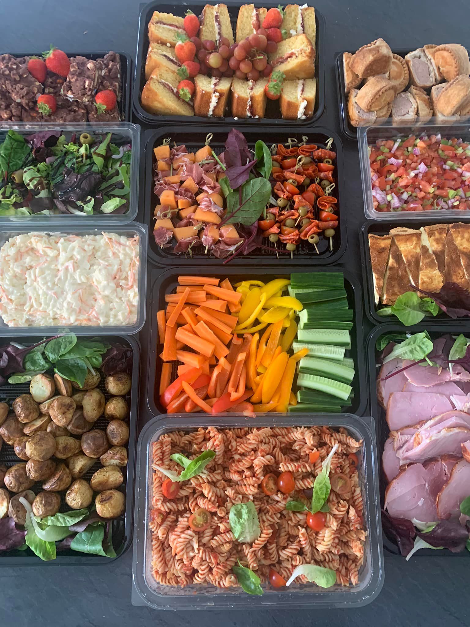 Classic British Buffet Selector Menu