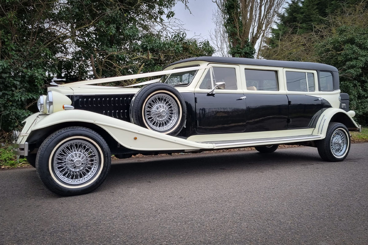 Beauford Limousine Finished in Black & Ivory