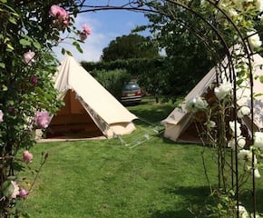 Unfurnished 5-Metre Canvas Bell Tent
