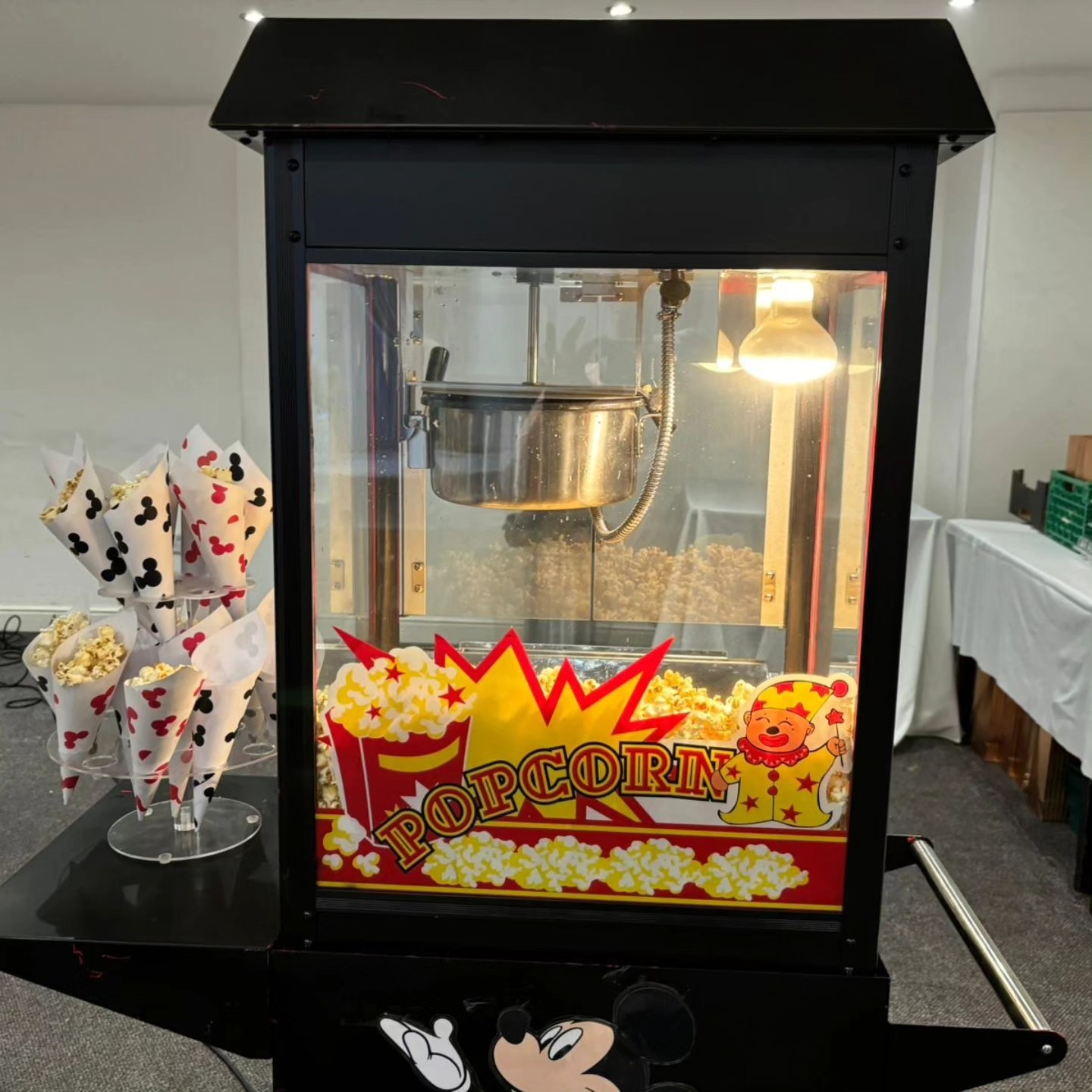 Unlimited Freshly Made Popcorn & Candy Floss