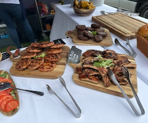 Elevate Your Event with Our BBQ Flame-Kissed Feast