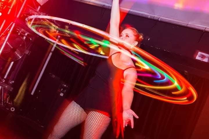 LED Hula Hooper Walk-About & Stage Show