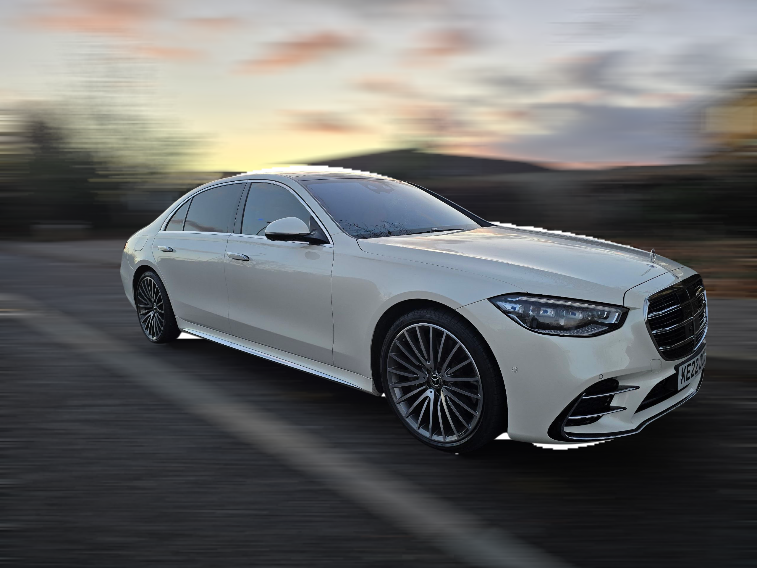 MERCEDES BENZ S500 LWB. AMG. PROMS & WEDDINGS 