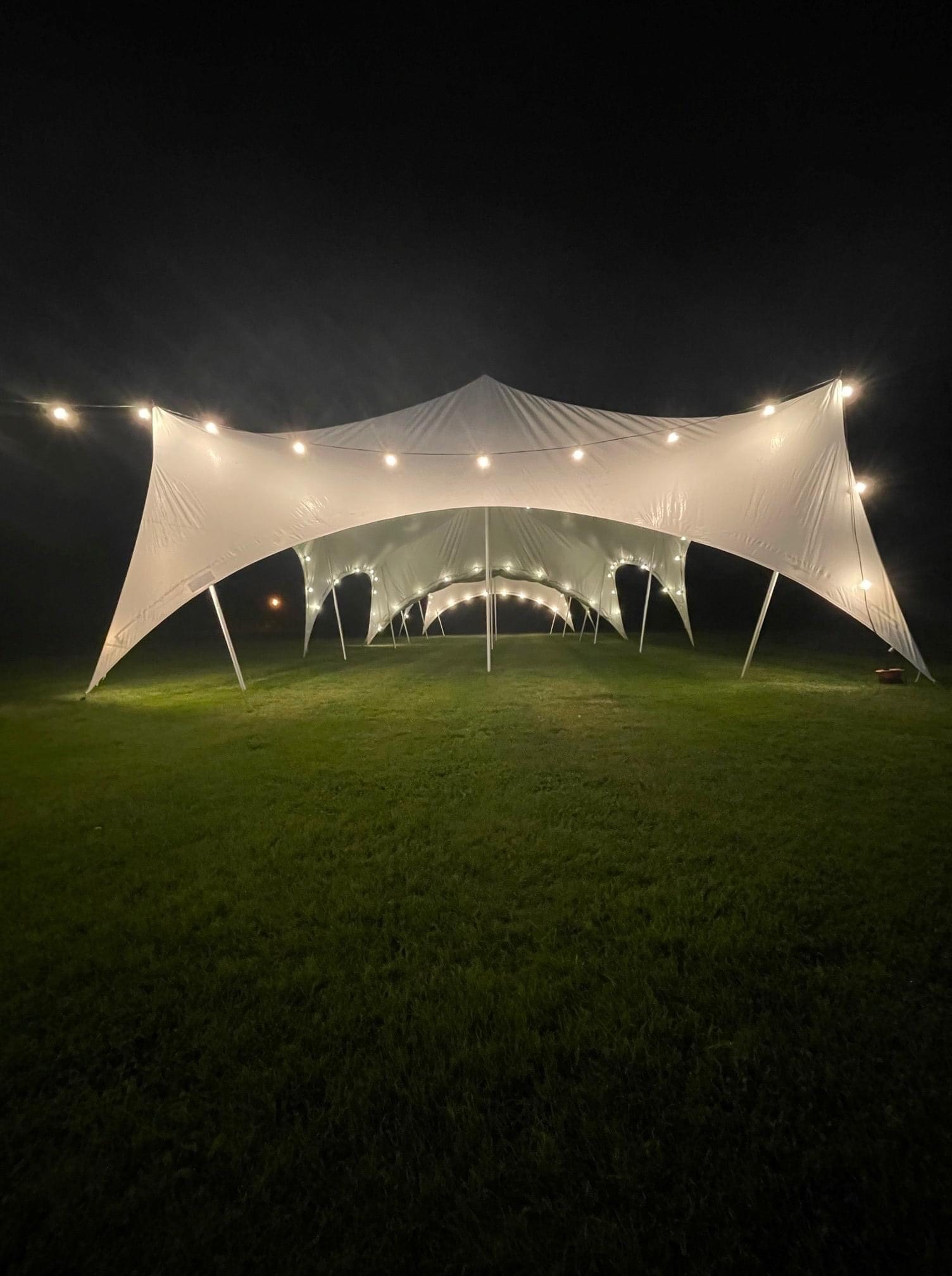 Perfect Event Space in Elegant Stretch Marquees