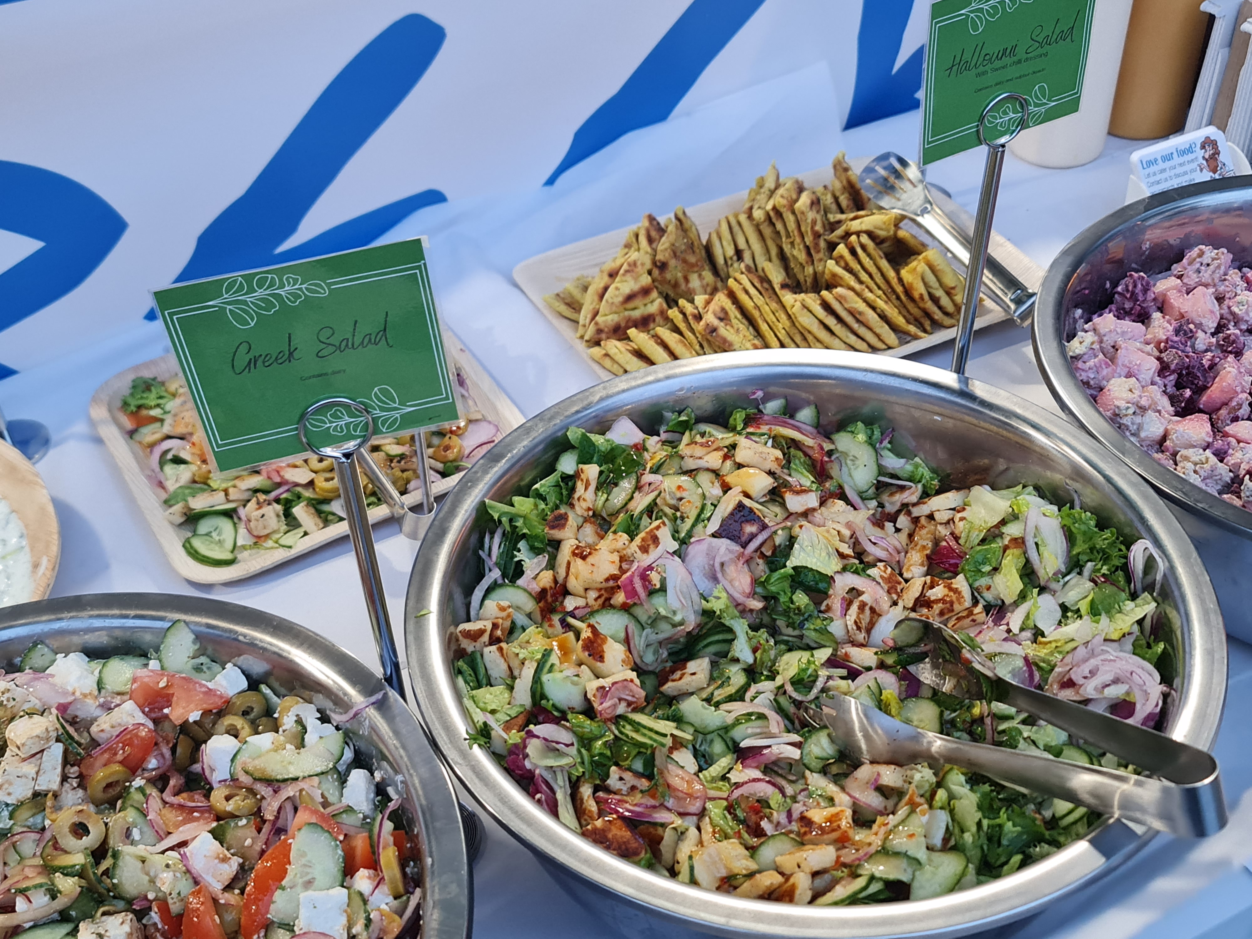Traditional & Modern-Twist Greek Hot & Cold Buffet