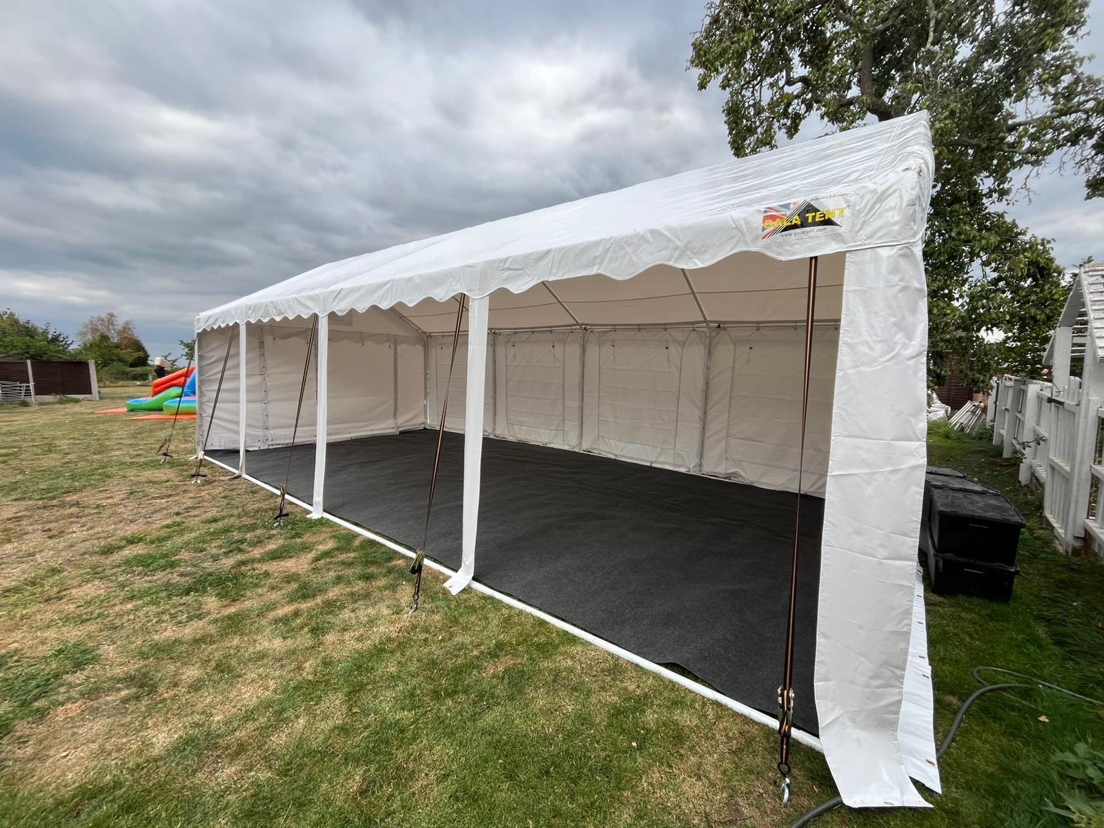 4m x 8m Gala Tent Ideal for Weddings & Parties