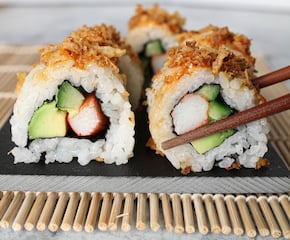 Sushi Rolls & Sashimi Party Menu