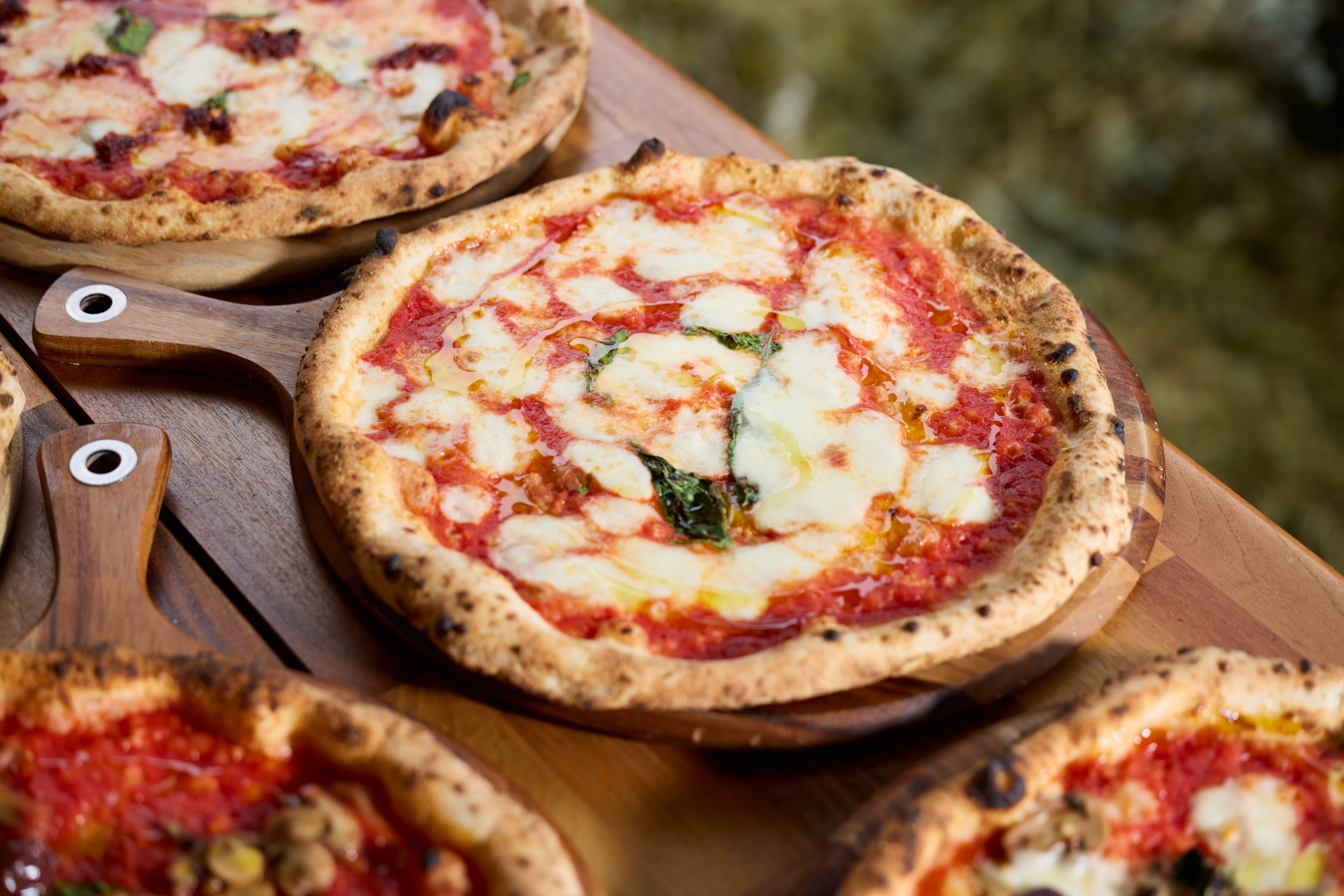 Authentic Wood Fired Neapolitan Pizza with Finest Italian Ingredients