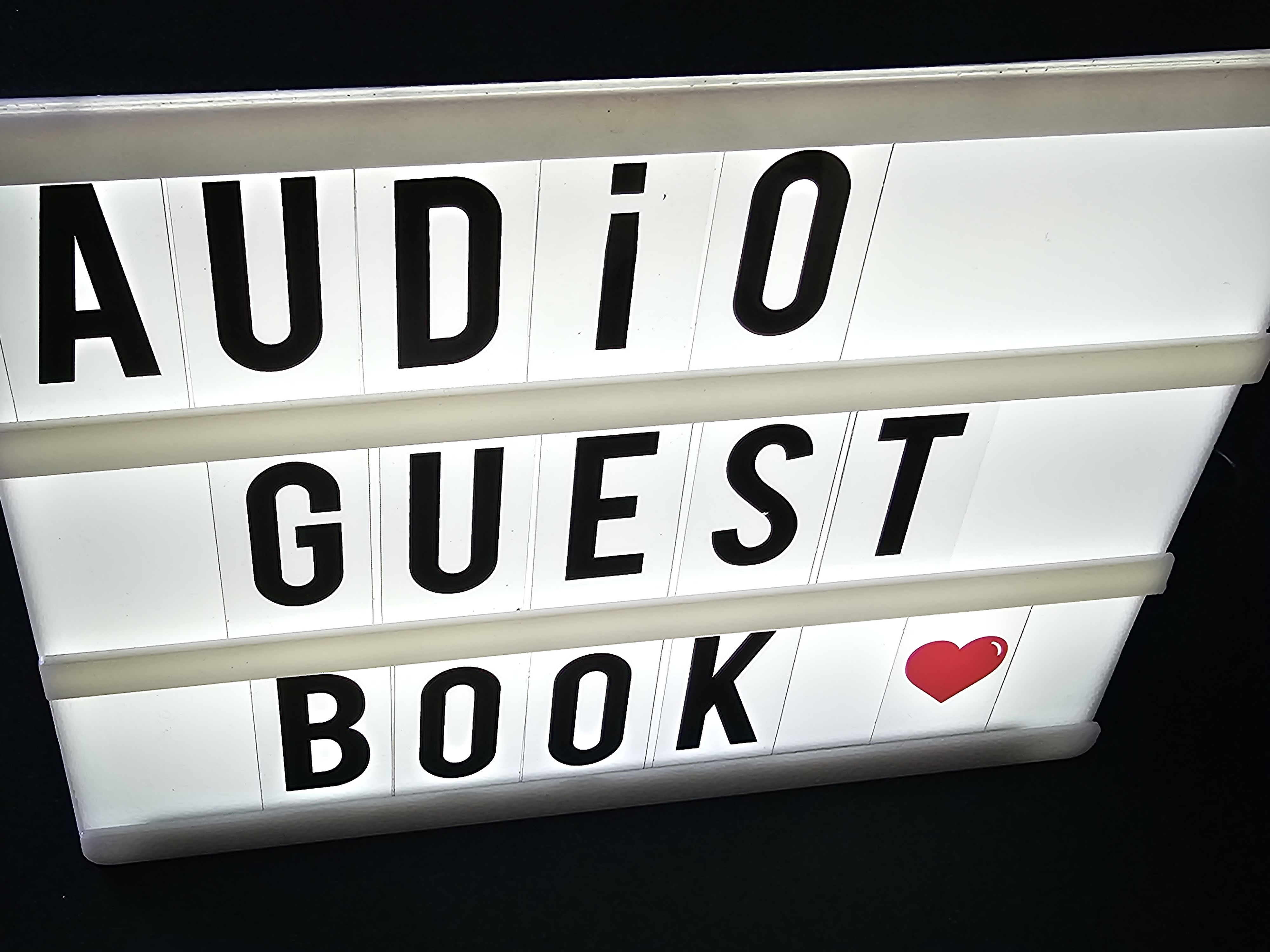 Audio Guest Book For Memories To Last A Lifetime