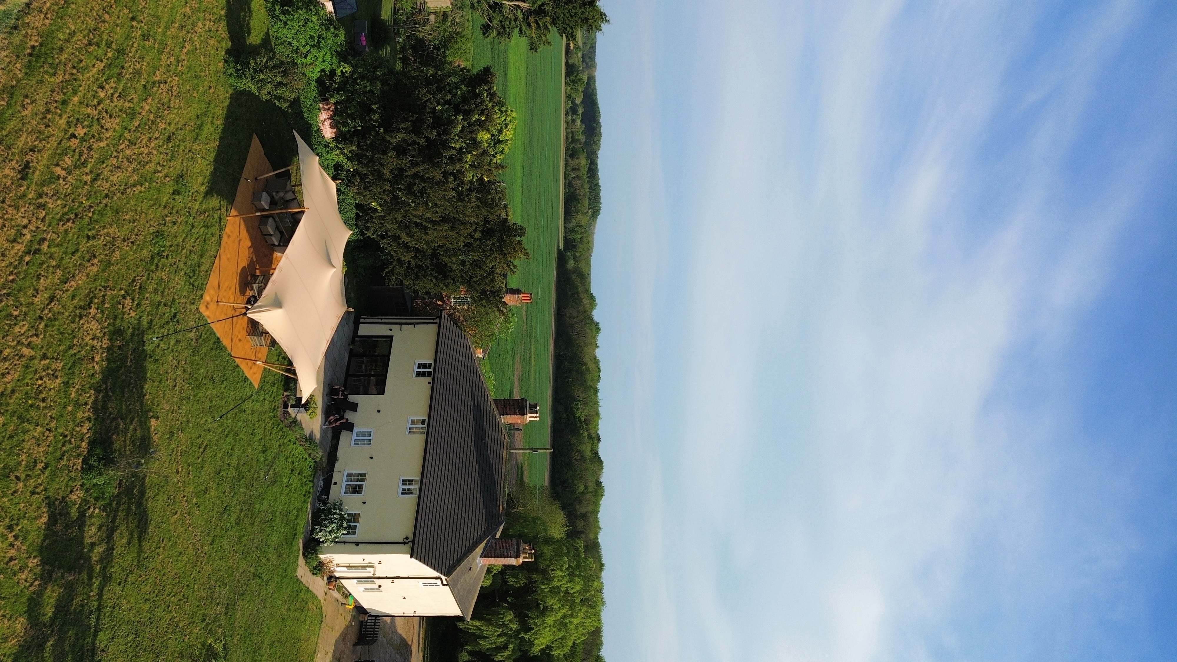 6m x 8m Chino Stretch Tent Perfect For Cosy Celebrations