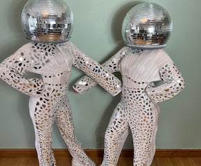 Two Fabulous Disco Fever Dancers