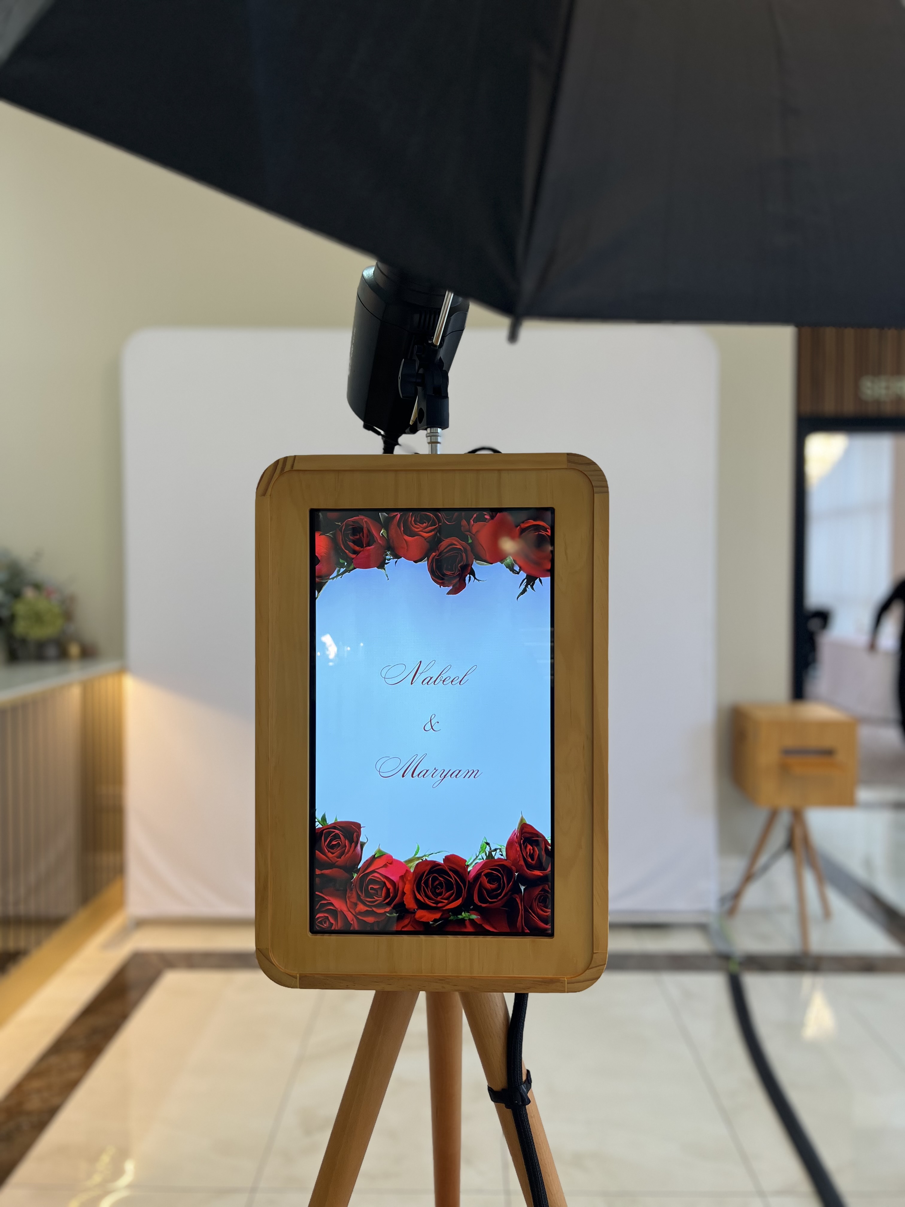 Vintage Photobooth Staffed with Instant Prints & Digital Library