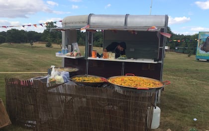 Authentic Spanish Paella Cooked in Huge Pans in Front of Your Guests