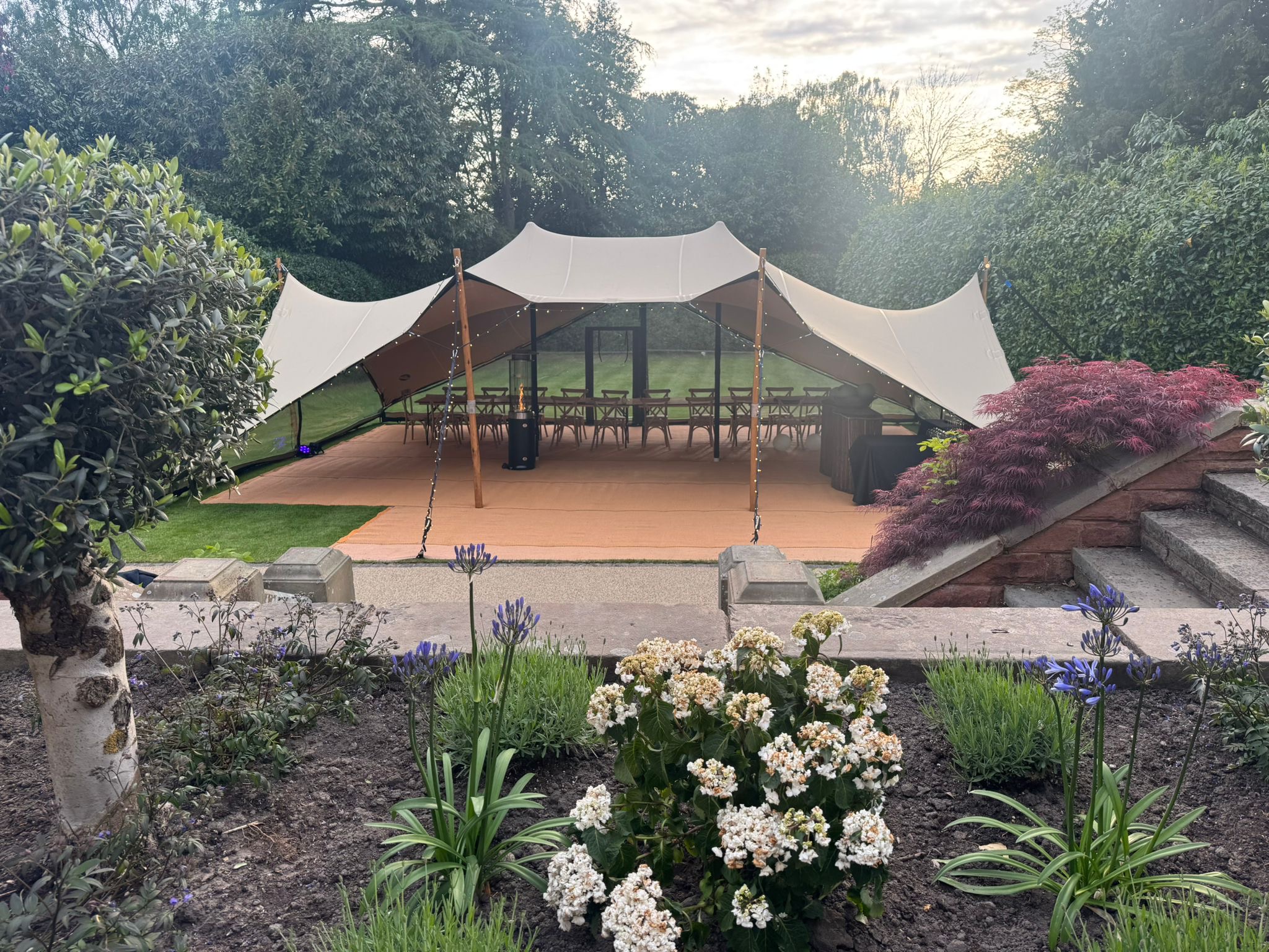 10.5m x 15m Versatile & Stunning Sand Stretch Tent