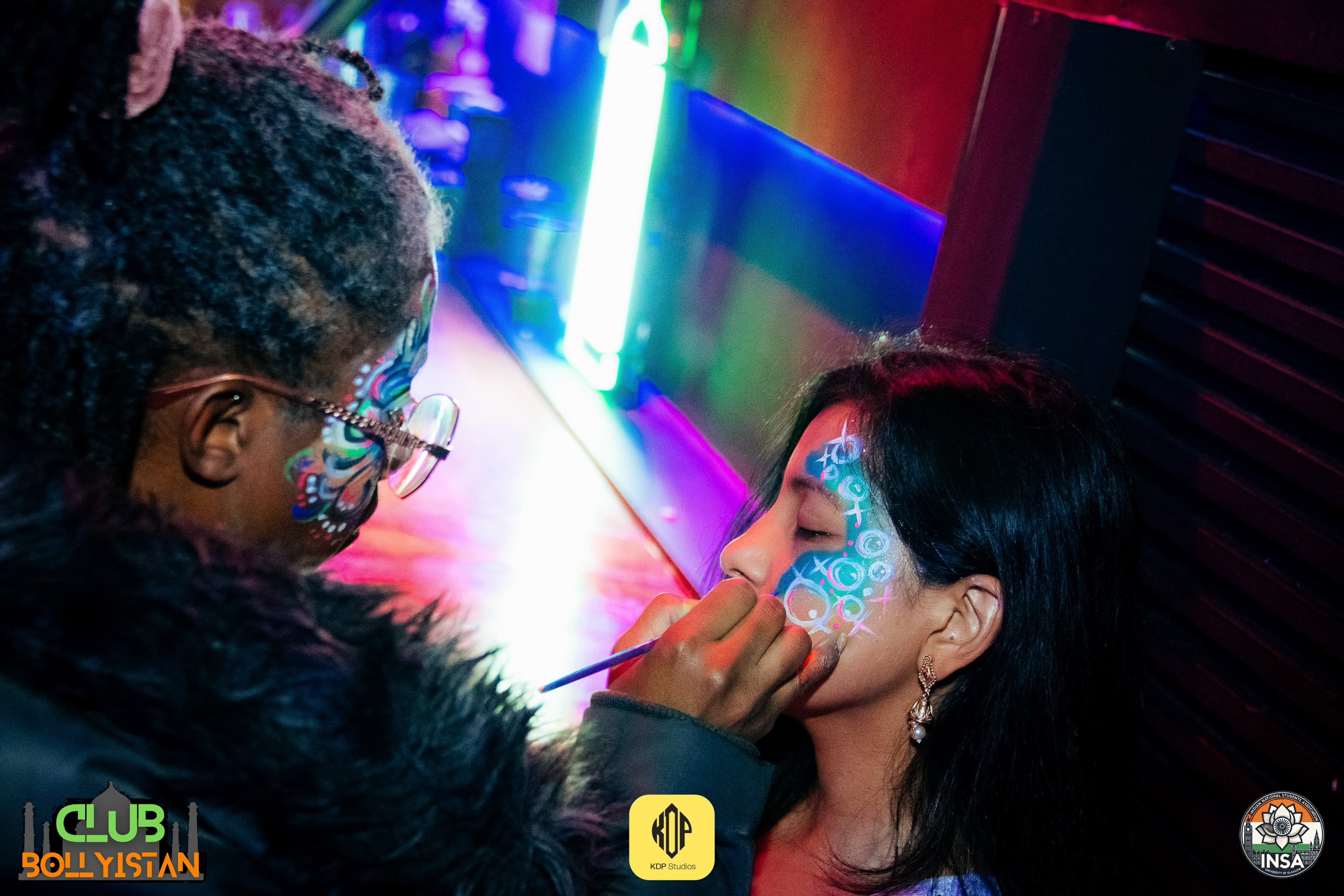 Colourful & Glittery Face Painting For All Ages