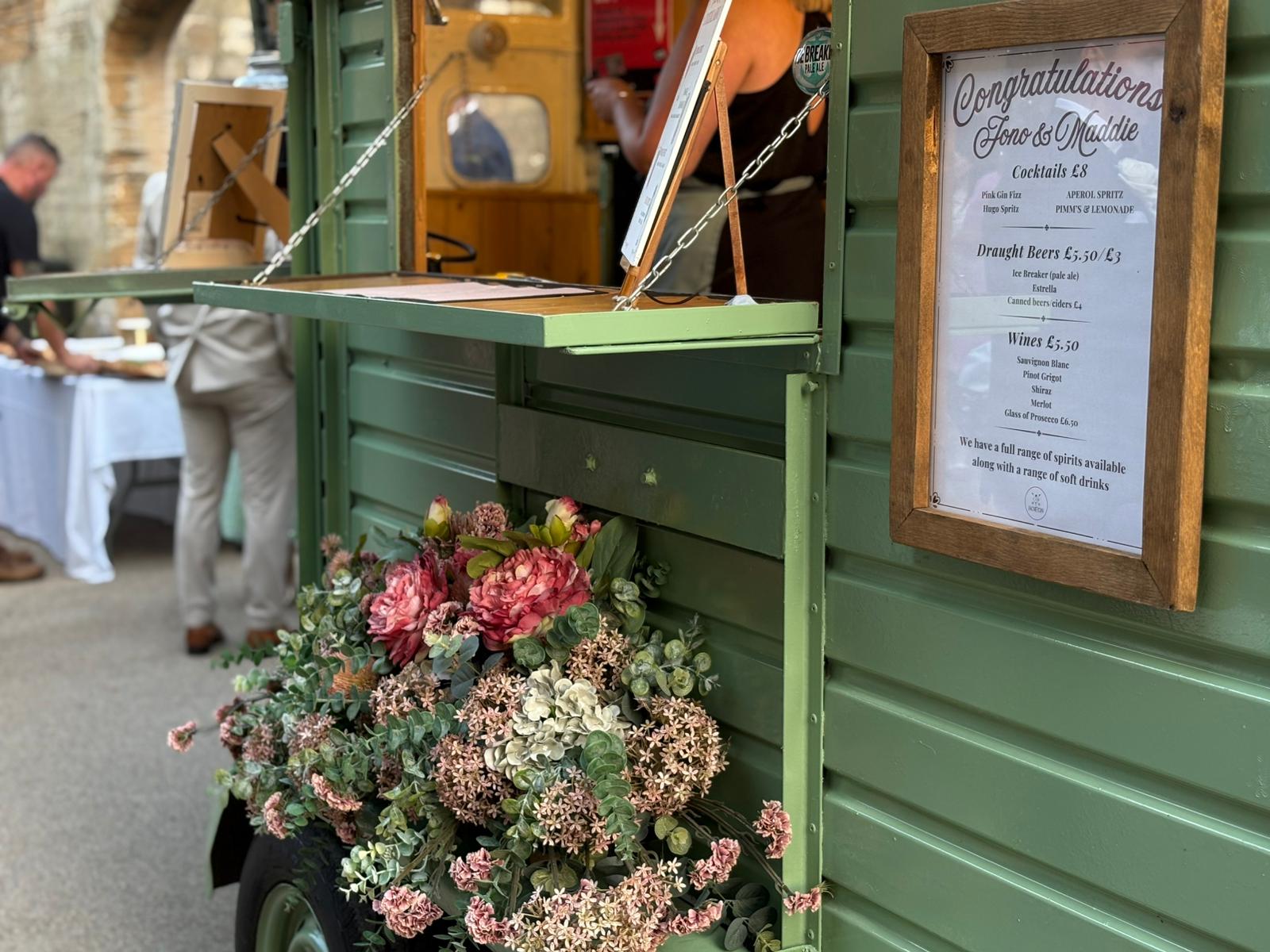 The Pop of Perfection Luxury Horsebox Bar