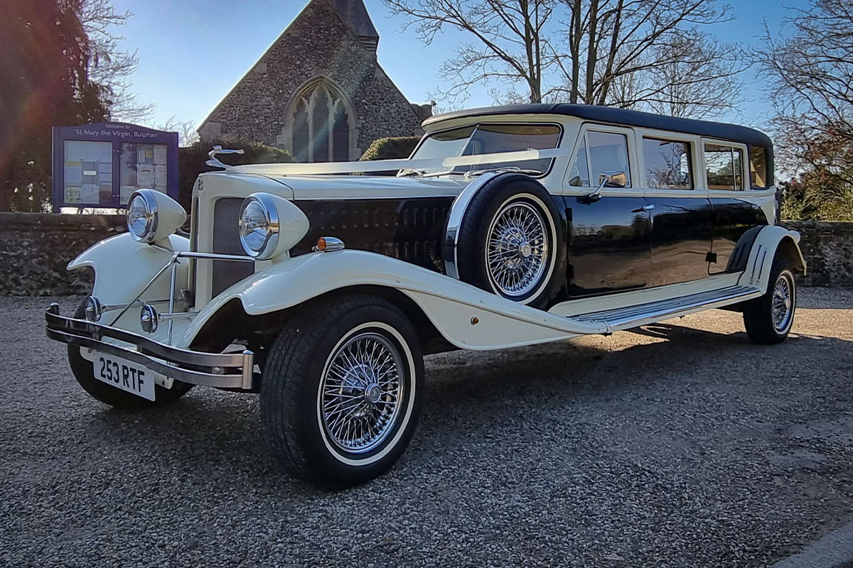Beauford Limousine Finished in Black & Ivory