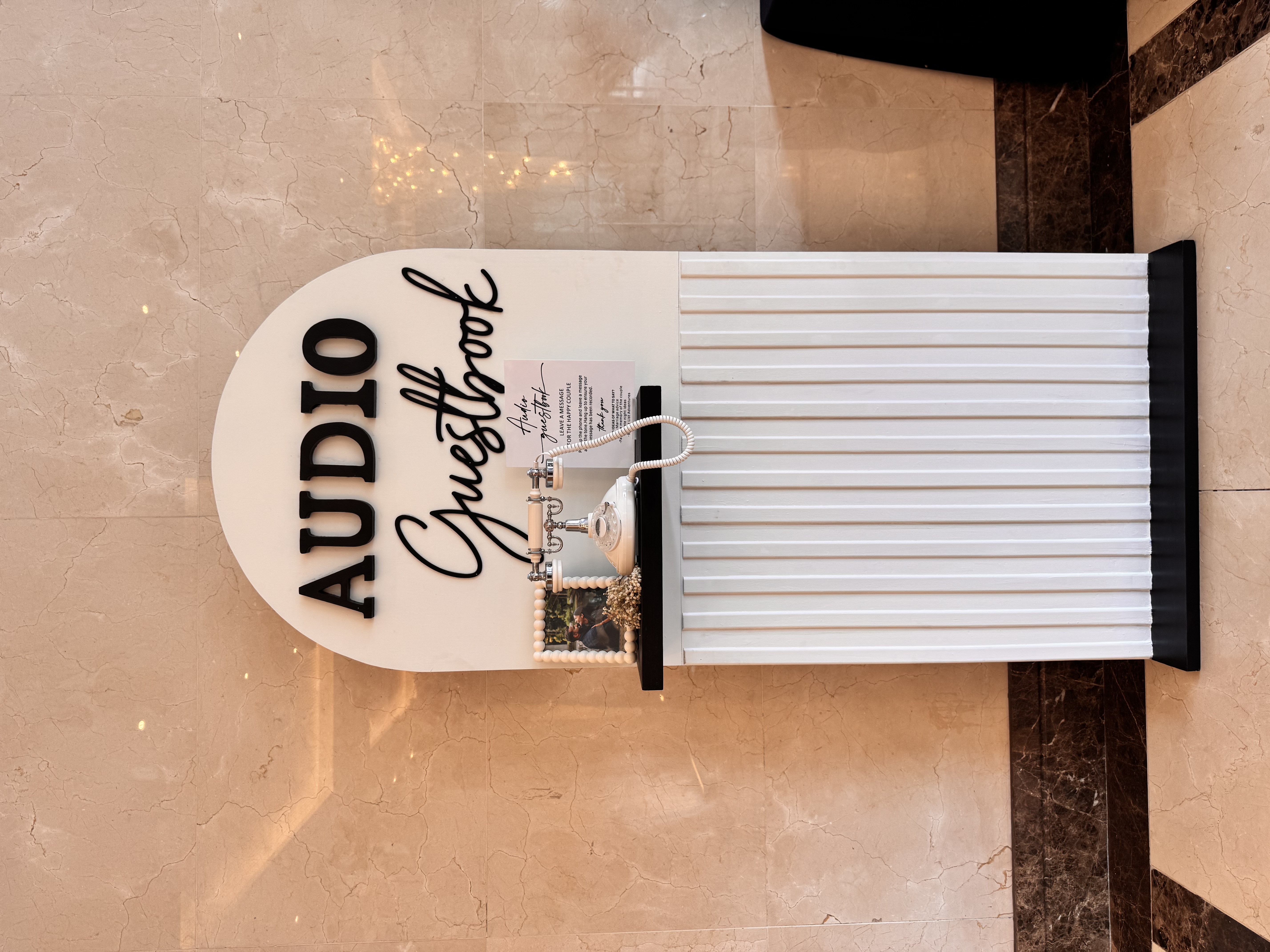 Old School Phone Audio Guestbook