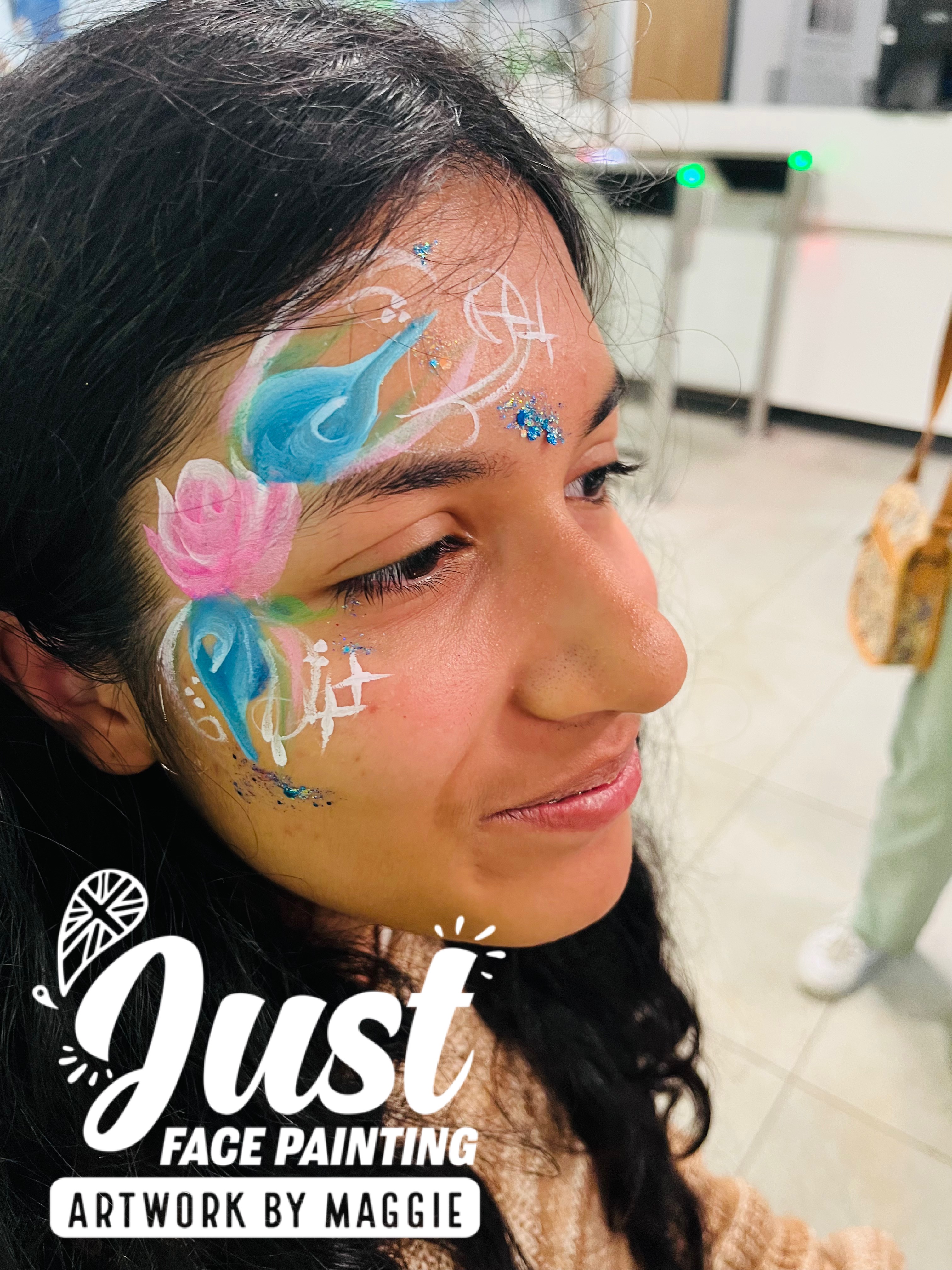 Glow Up with Dazzling Face Art & Festival Glitter