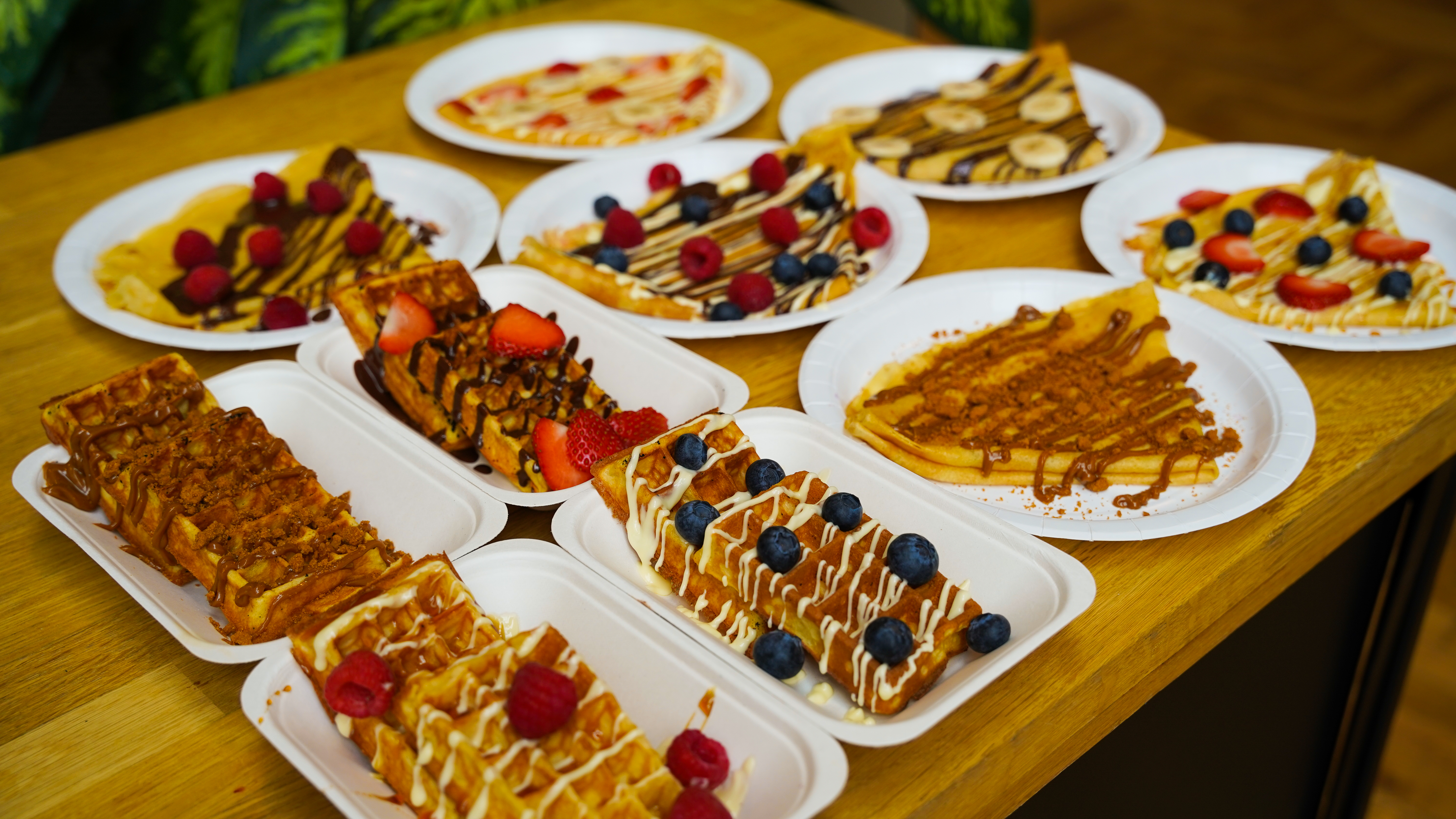 Live Crêpes & Pancakes Made Fresh to Order