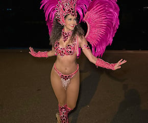 Brazilian Carnival Experience with Professional Samba Dancer