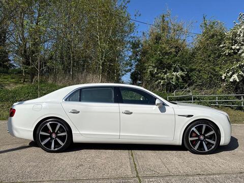 White Bentley Flying Spur Ultimate Luxury