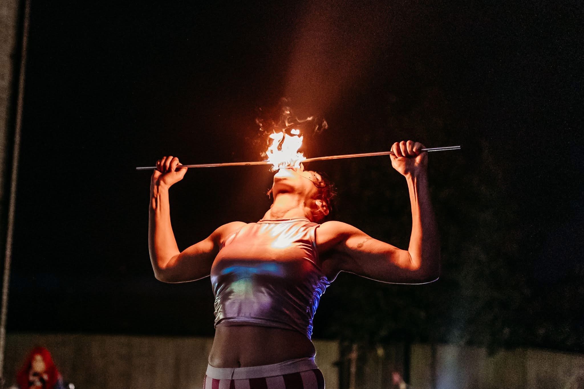 Skilled Fire Dancer for Any Event