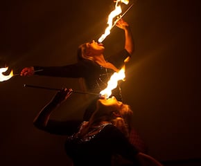 High-Energy Fire Spectacle with Inferno Trio