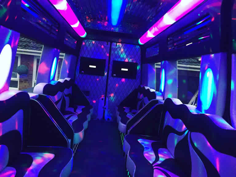 Mercedes Benz 16-Seater Karaoke Party Bus