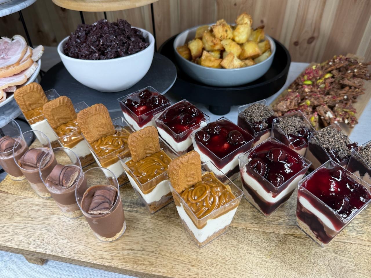 Festive Giant Loaded Yorkshire Pudding Street Food Station
