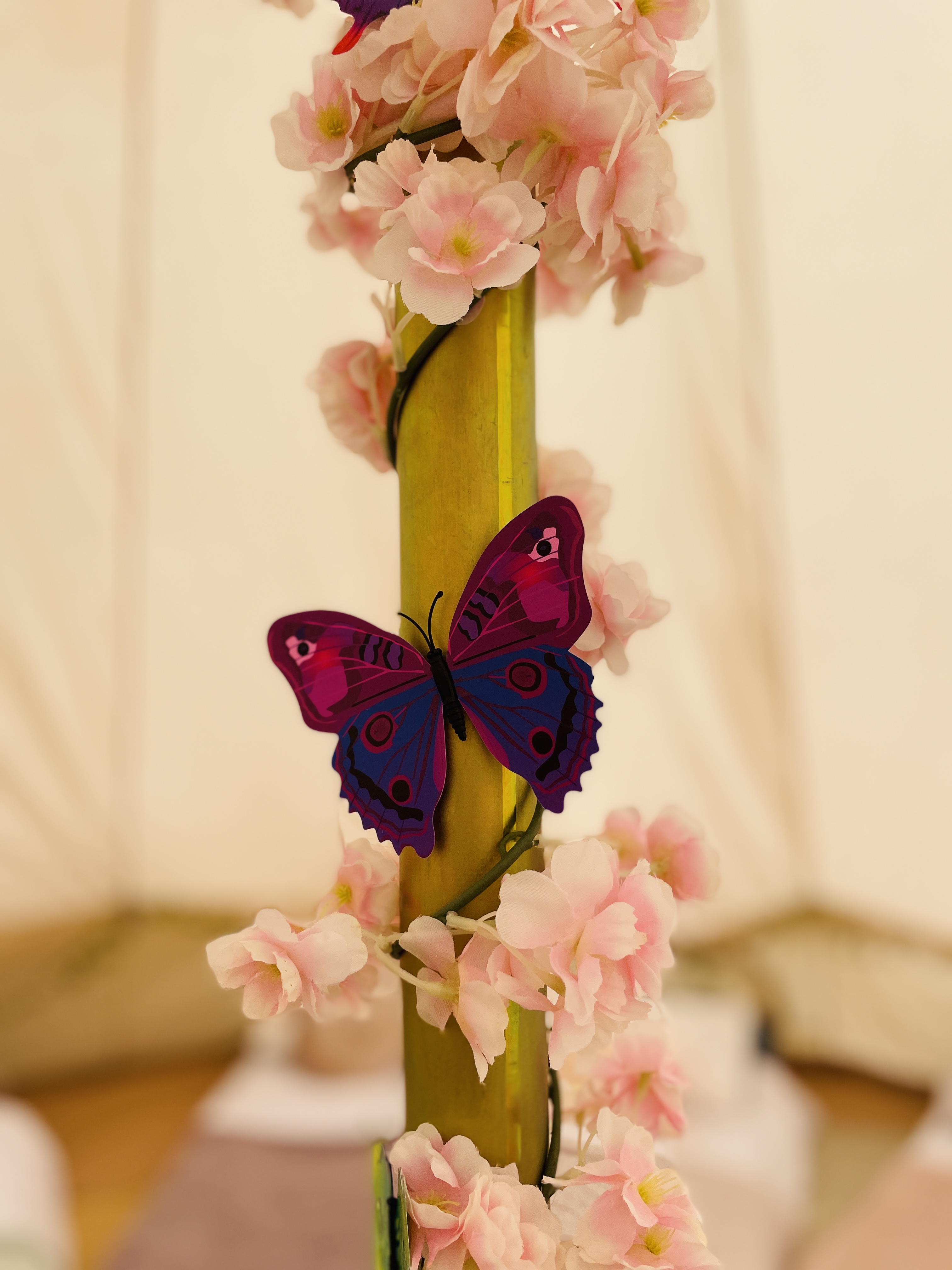 Beautiful 7-Meters Butterflies Bell