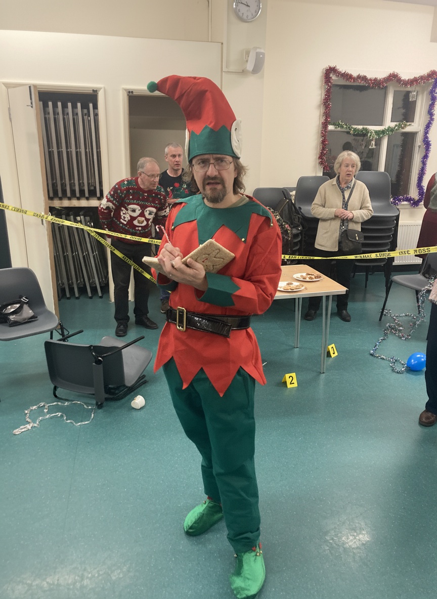 'A Christmas Murder' Murder Mystery Hosted Game
