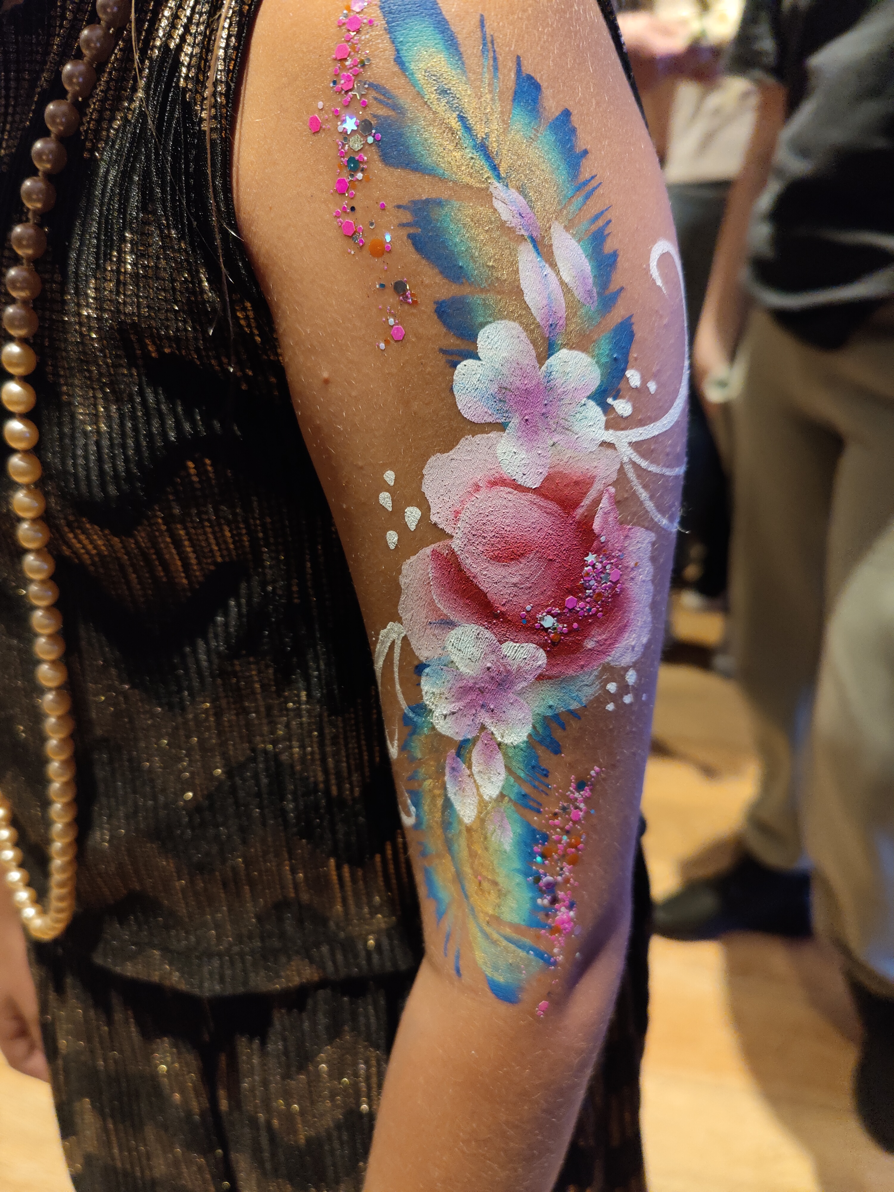 Get Your Glitter on Face Paint with Kaz ✨