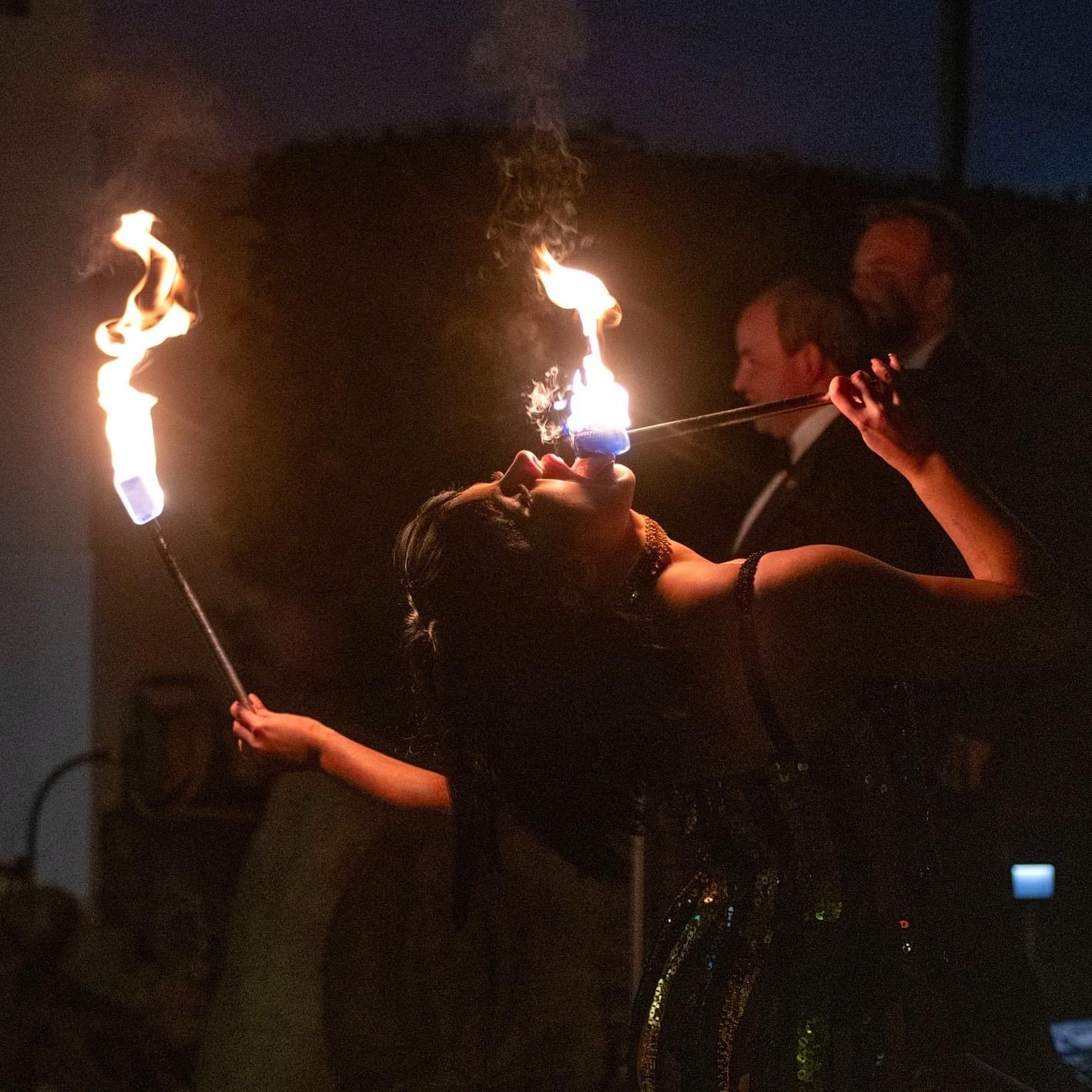 Light Up Your Event with Fire Performer