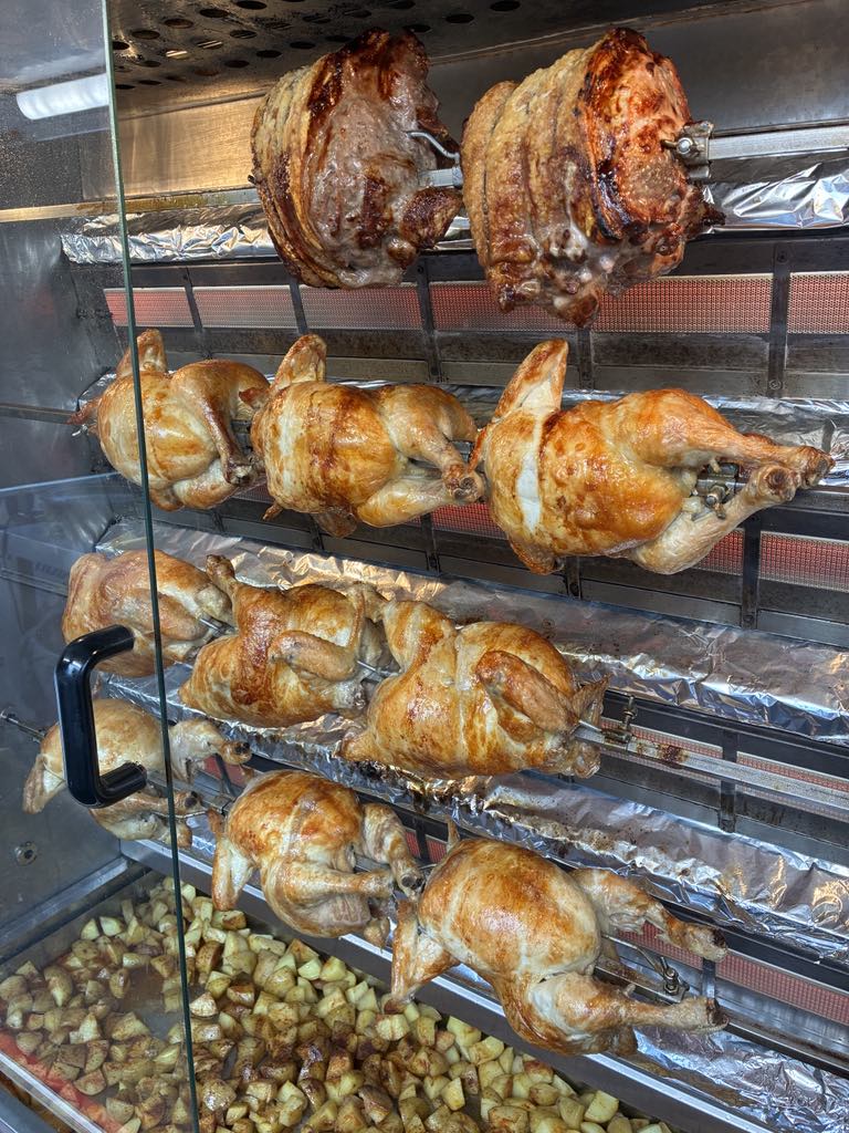 Our Signature Rotisserie Chicken & Roasties Experience