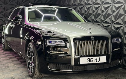 Rolls Royce Ghost with a Starlight Roof