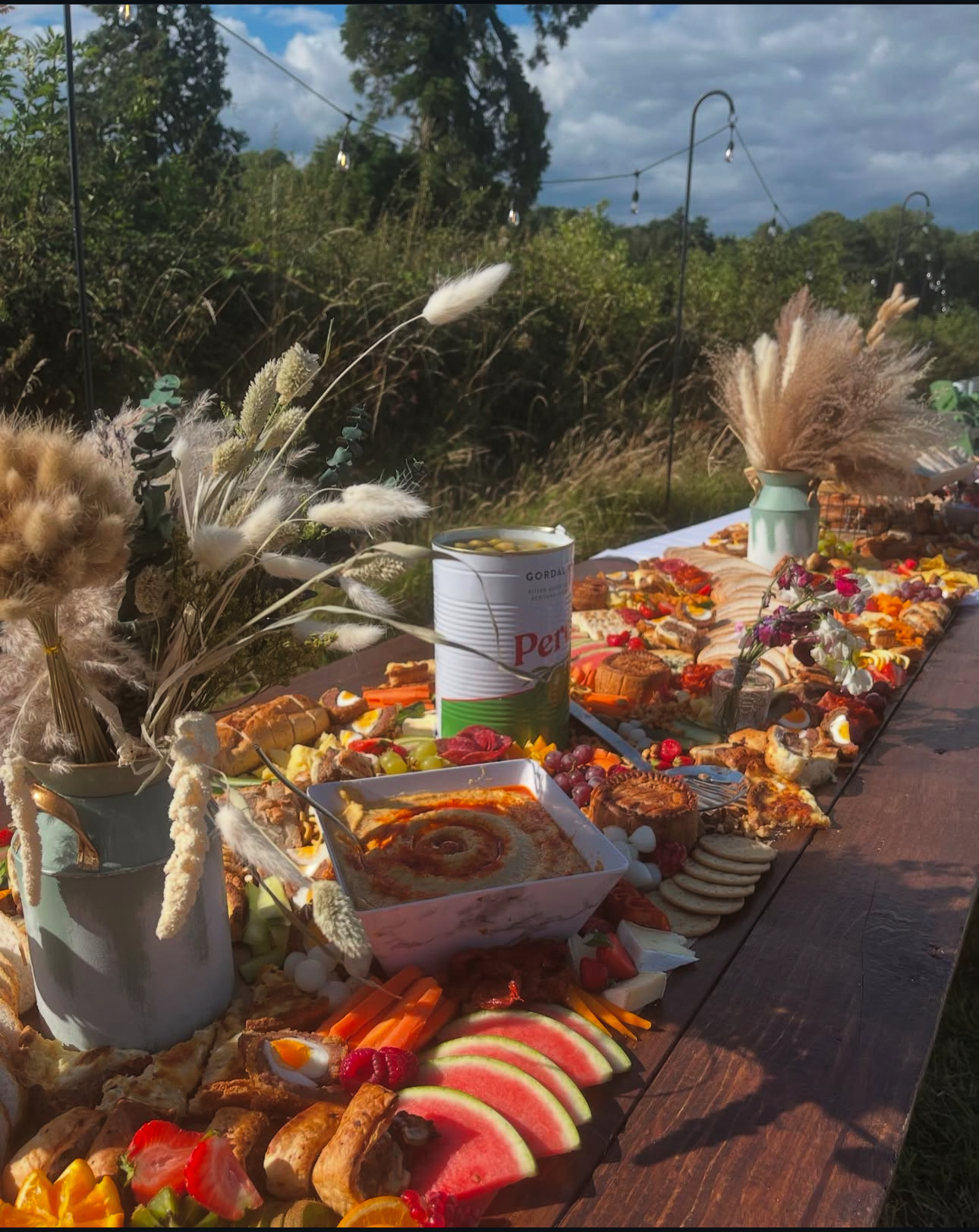 Finger-Licking, Eye Catching Graze Table with HomeMade Favourites