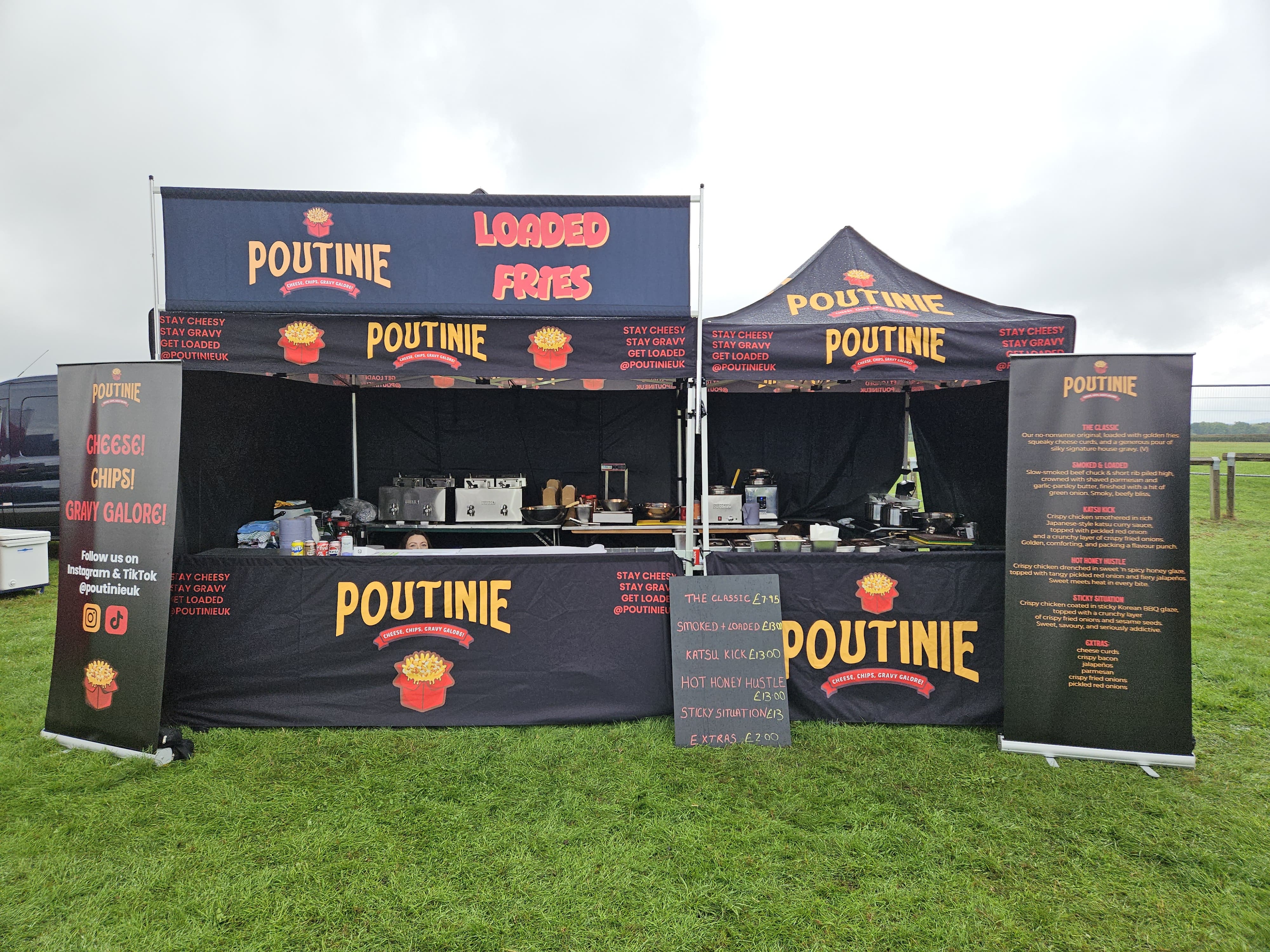 Loaded Fries, Cheese Curds & Gravy Galore