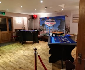 Blackjack & Roulette Tables with Professional Croupiers