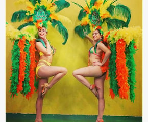 Stunning Latin Carnival Samba Trio Performance