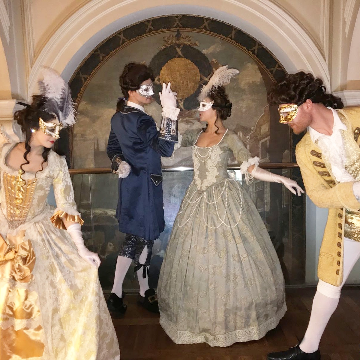 Masquerade Dancers Bring A Touch Of Bridgerton To Your Event