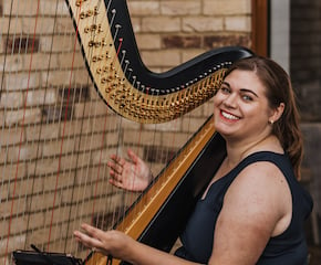 Professional Harpist Harriet Flather Play Music from All Genres