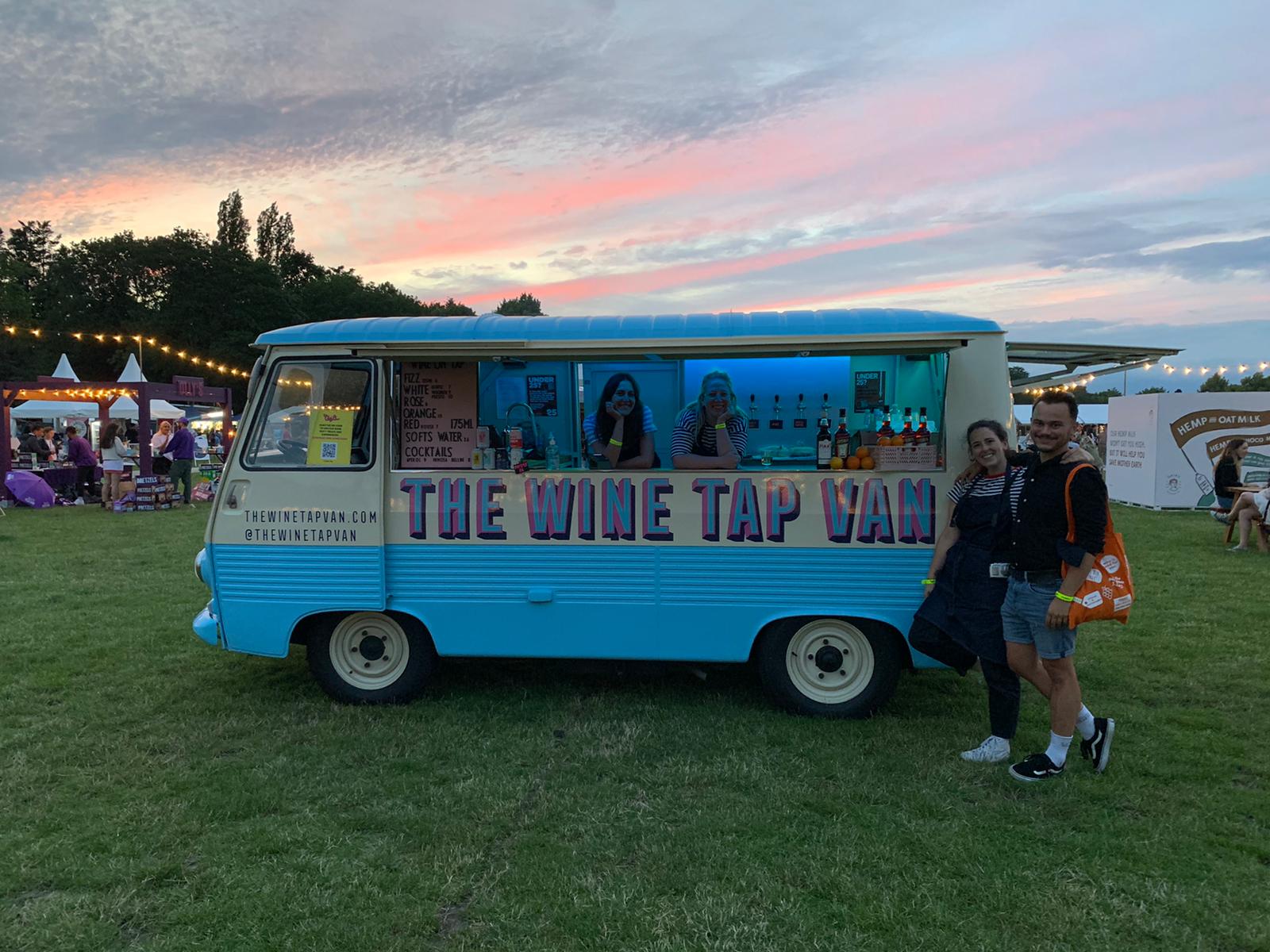 All-Inclusive Bar Service from a 1970's Van