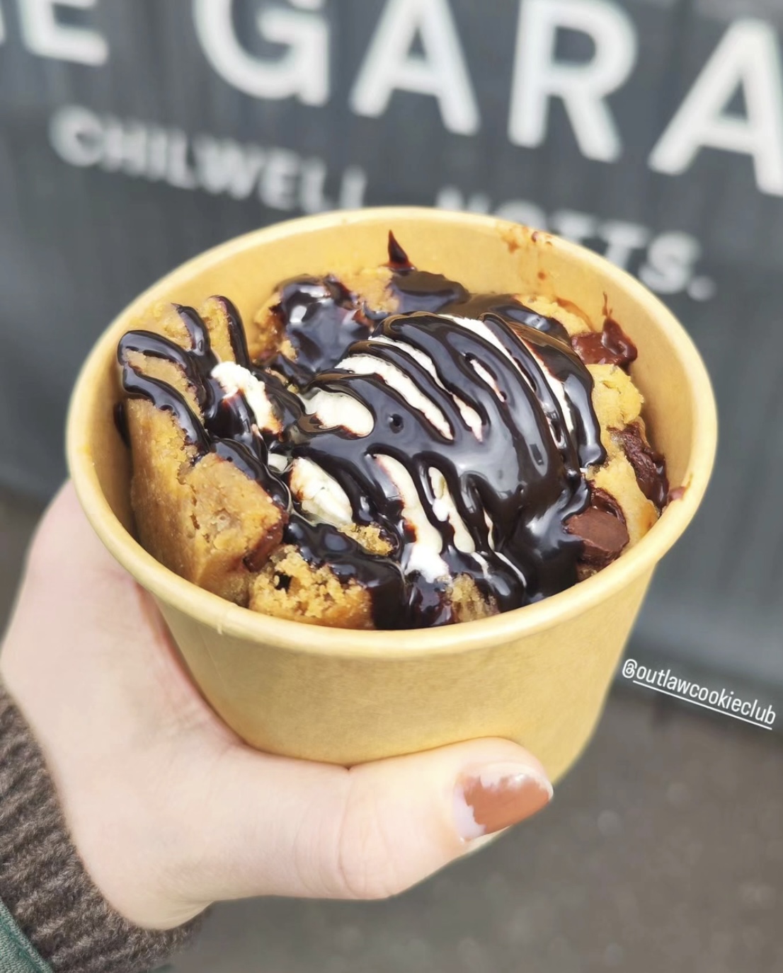 Vegan & Non-Vegan Friendly Hot Cookie Dough