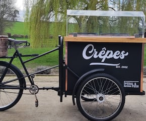 Mains & Dessert for Your Event - Wood Fired Pizza & Sweet Crêpes