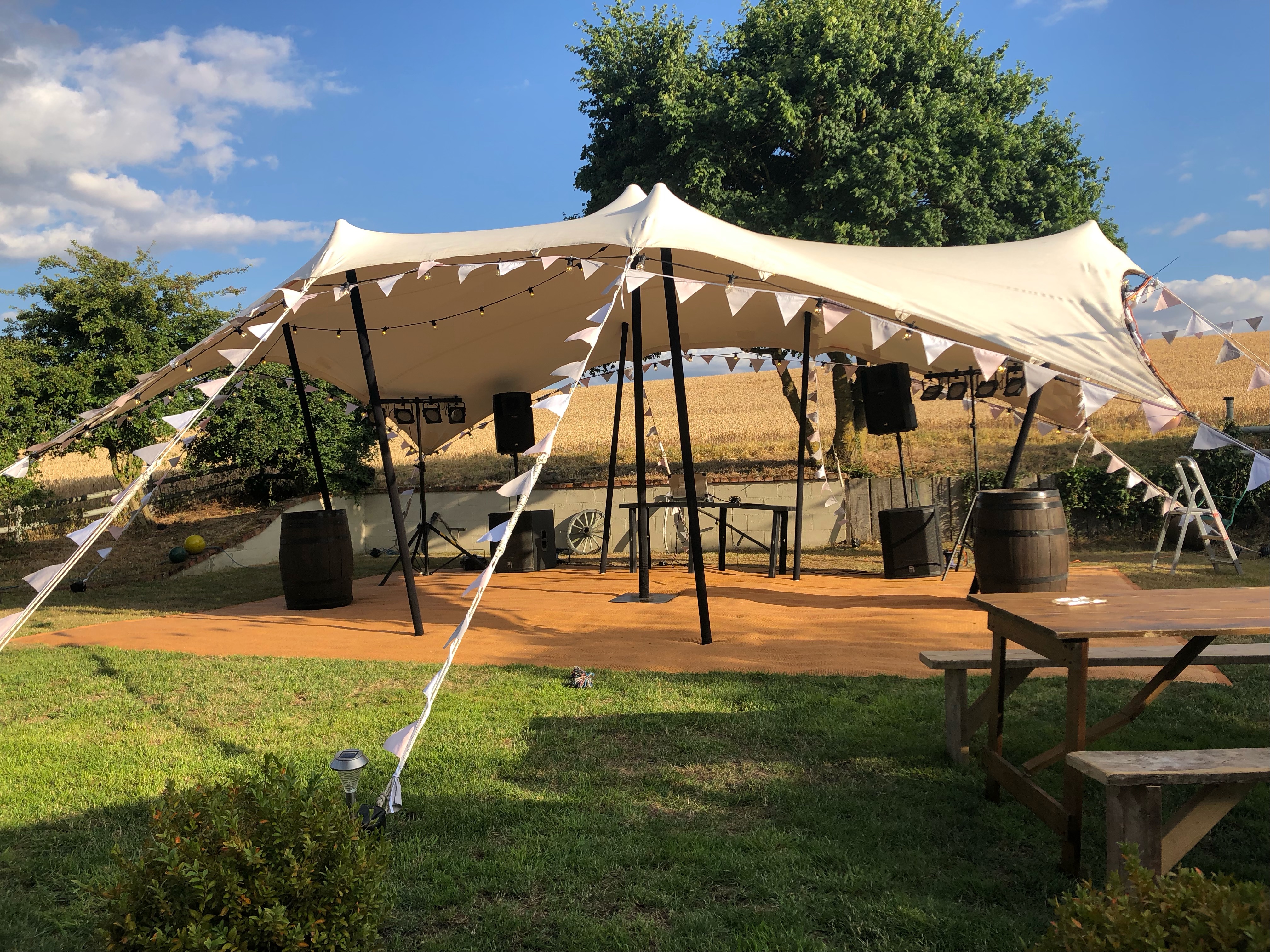 6m x 8m Stretch Tent for Unique Events