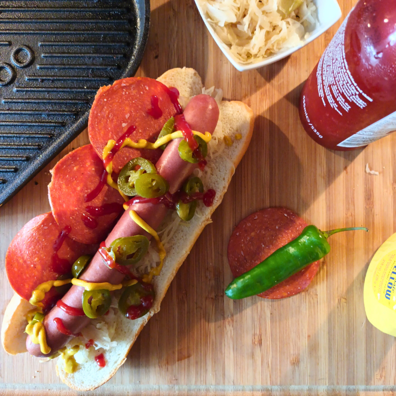Authentic German Sausage Food Stand
