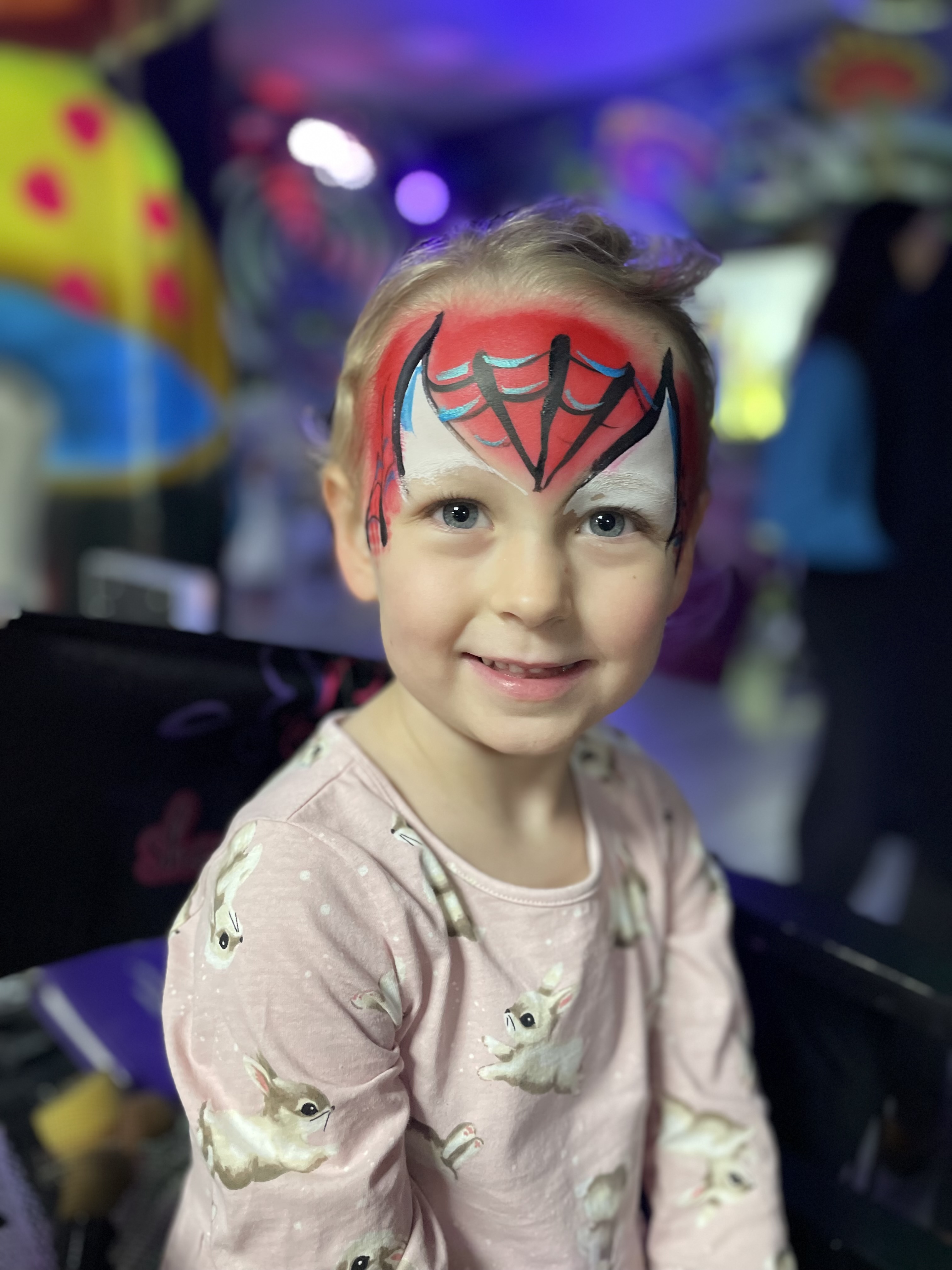 Face Painting With A Shimmer & Sparkle