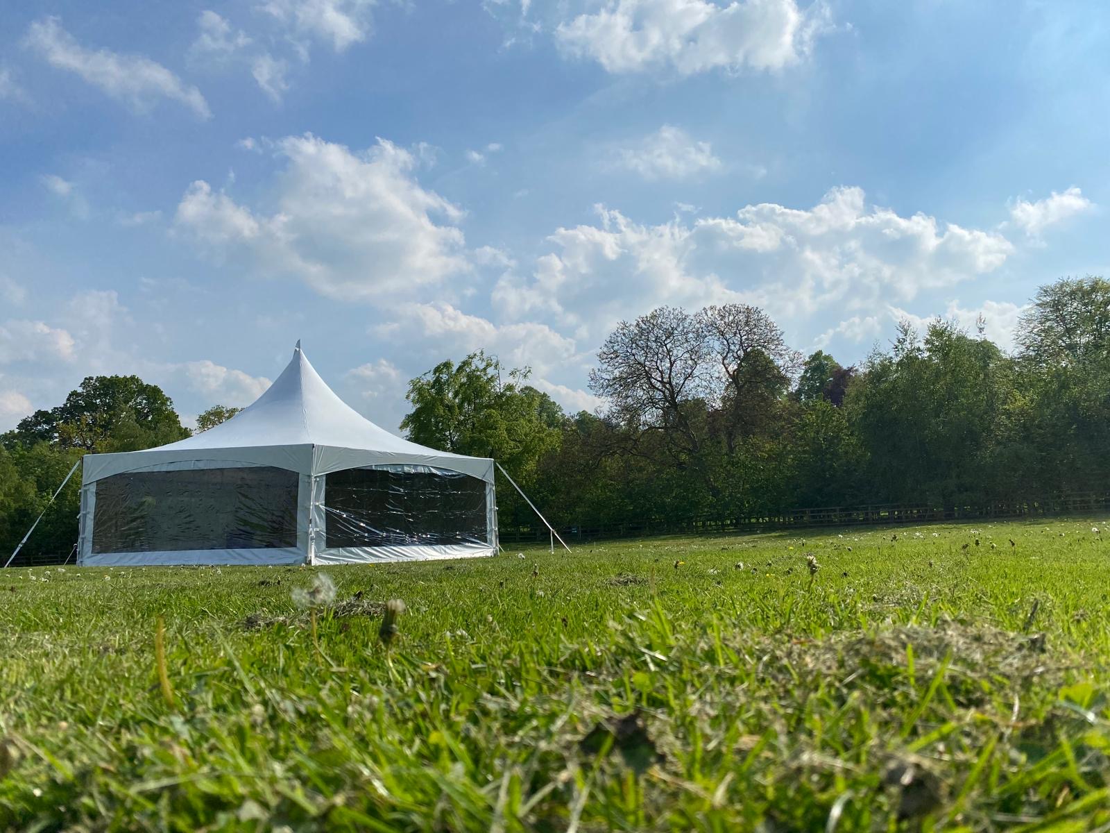 12m Hex Marquee for Unique Events