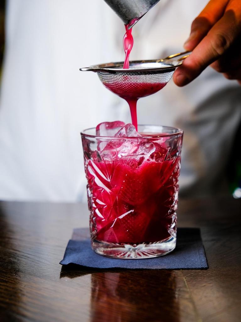 Stand-out, high-capacity, Copper Airstream Bar, Cocktails and Coffee